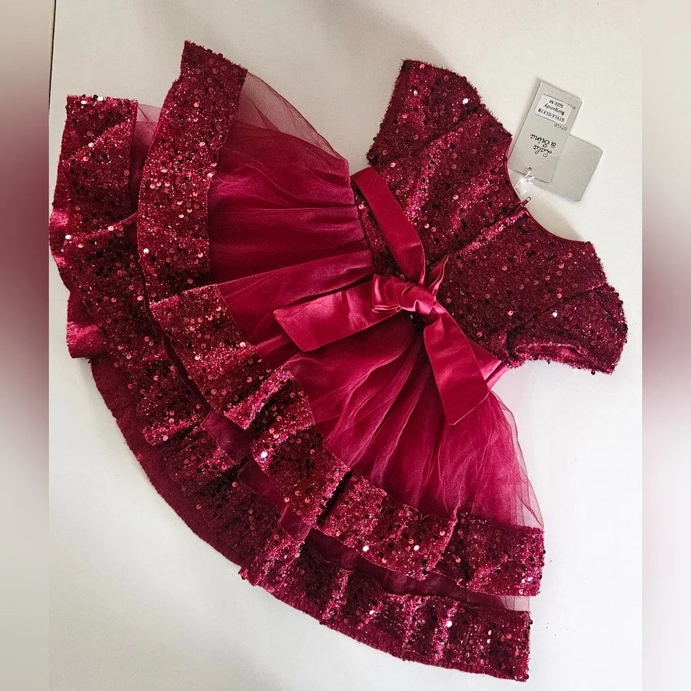 NWT Lala & Erina Tulle Layered Cinderella Dress